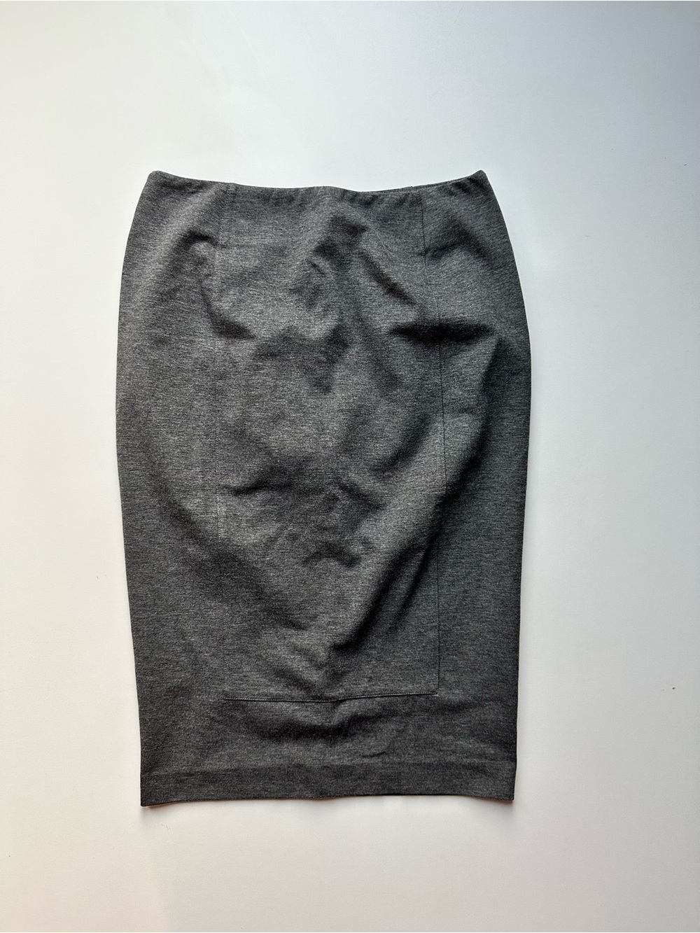 CAbi Charcoal Grey Pencil Skirt